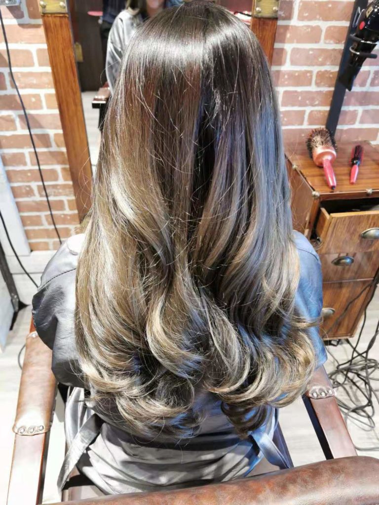 Balayage Ash