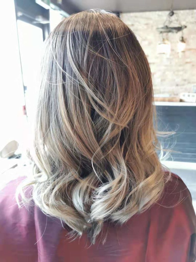 Balayage Ombre Blonde