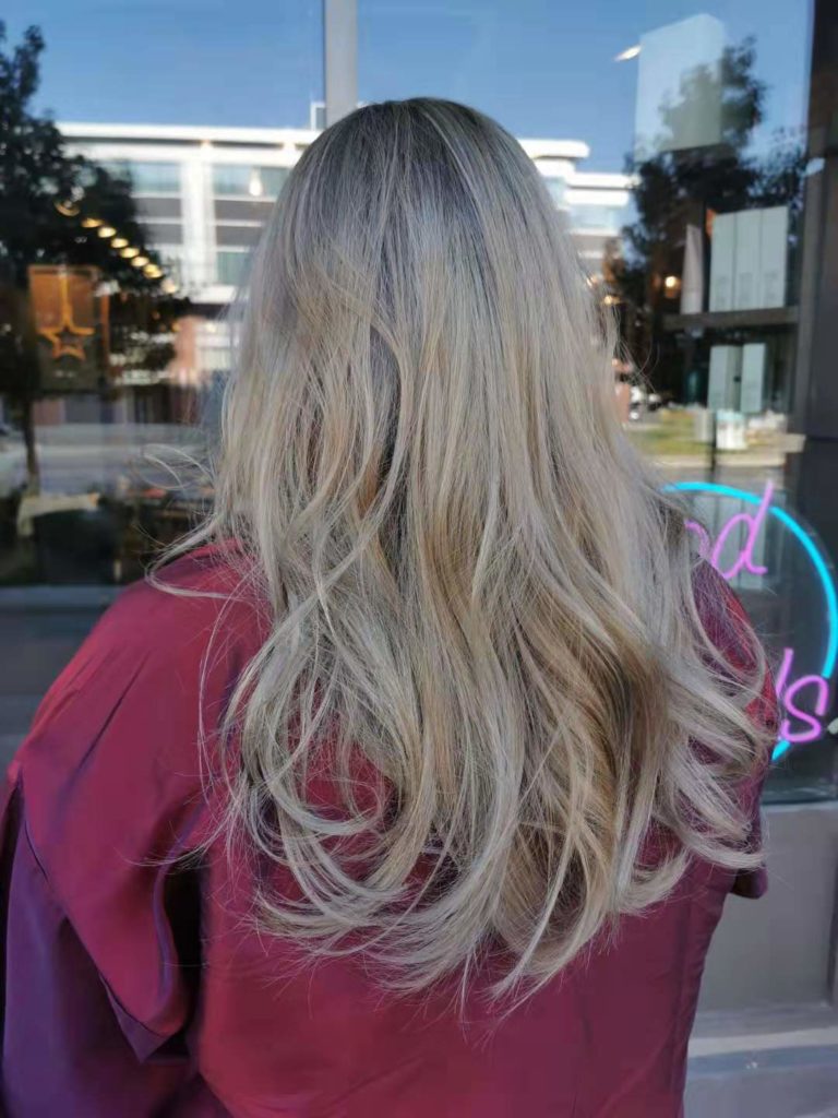 Balayage Ash Blonde